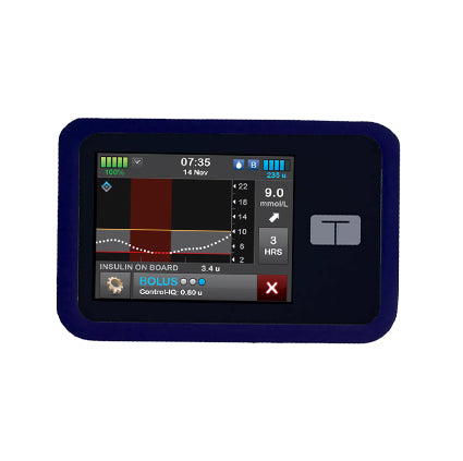 Silicone Cover for Tandem T:Slim X2 (Back and Sides) - Choose your Favourite Colour