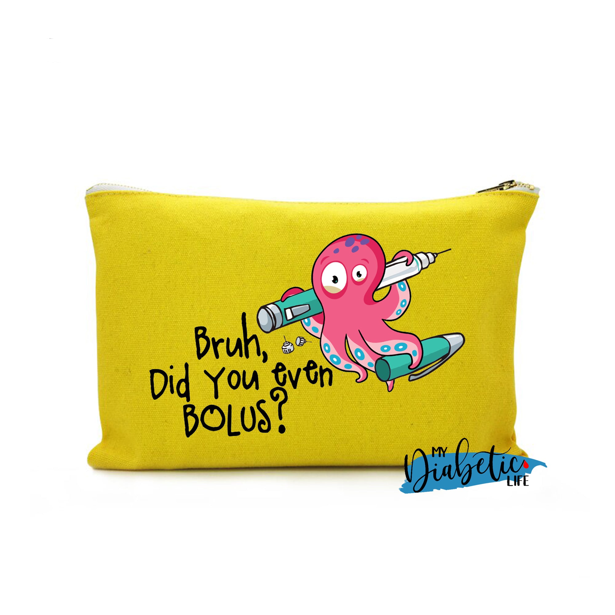 Bruh, do you even bolus? - Carry all storage bag