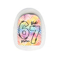 6 7 6 7 - Omnipod Pod Sticker