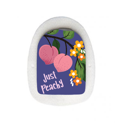 Just Peachy - Omnipod Pod Sticker
