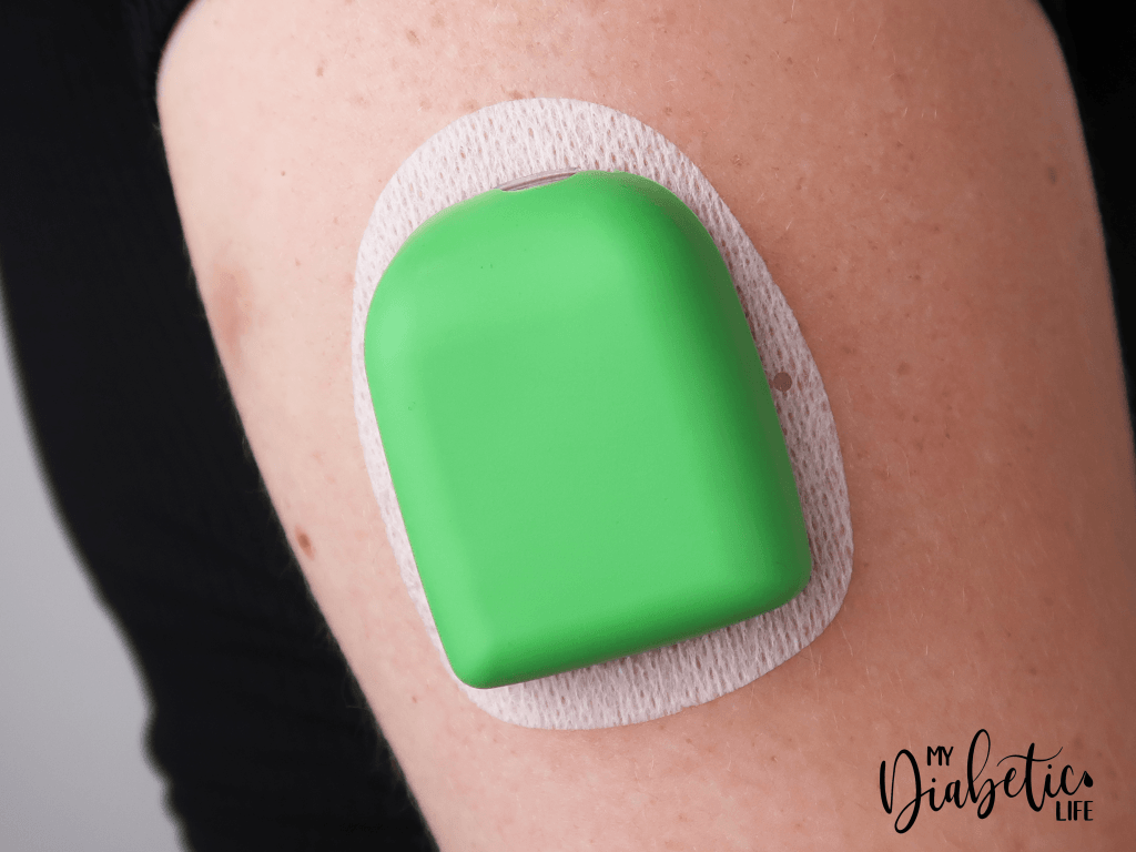 Ominpod Reusable Cover - Green Omnipod Covers