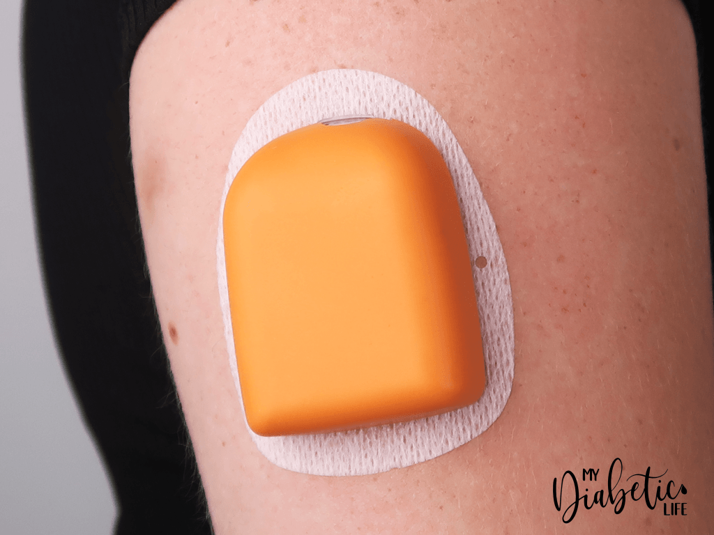 Ominpod Reusable Cover - Orange Omnipod Covers