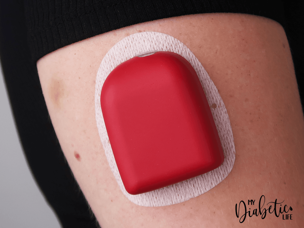 Ominpod Reusable Cover - Red Omnipod Covers