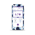 Blue Hexagons - Omnipod 5 Receiver Sticker