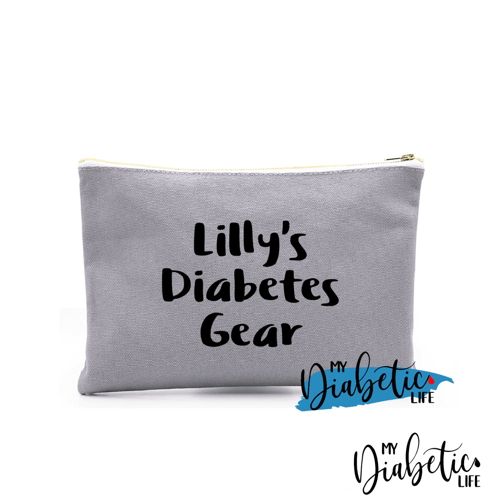 Personalised Diabetes Stuff - Diabetes Carry Bag Diabetic Accessories Storage For Medication Light
