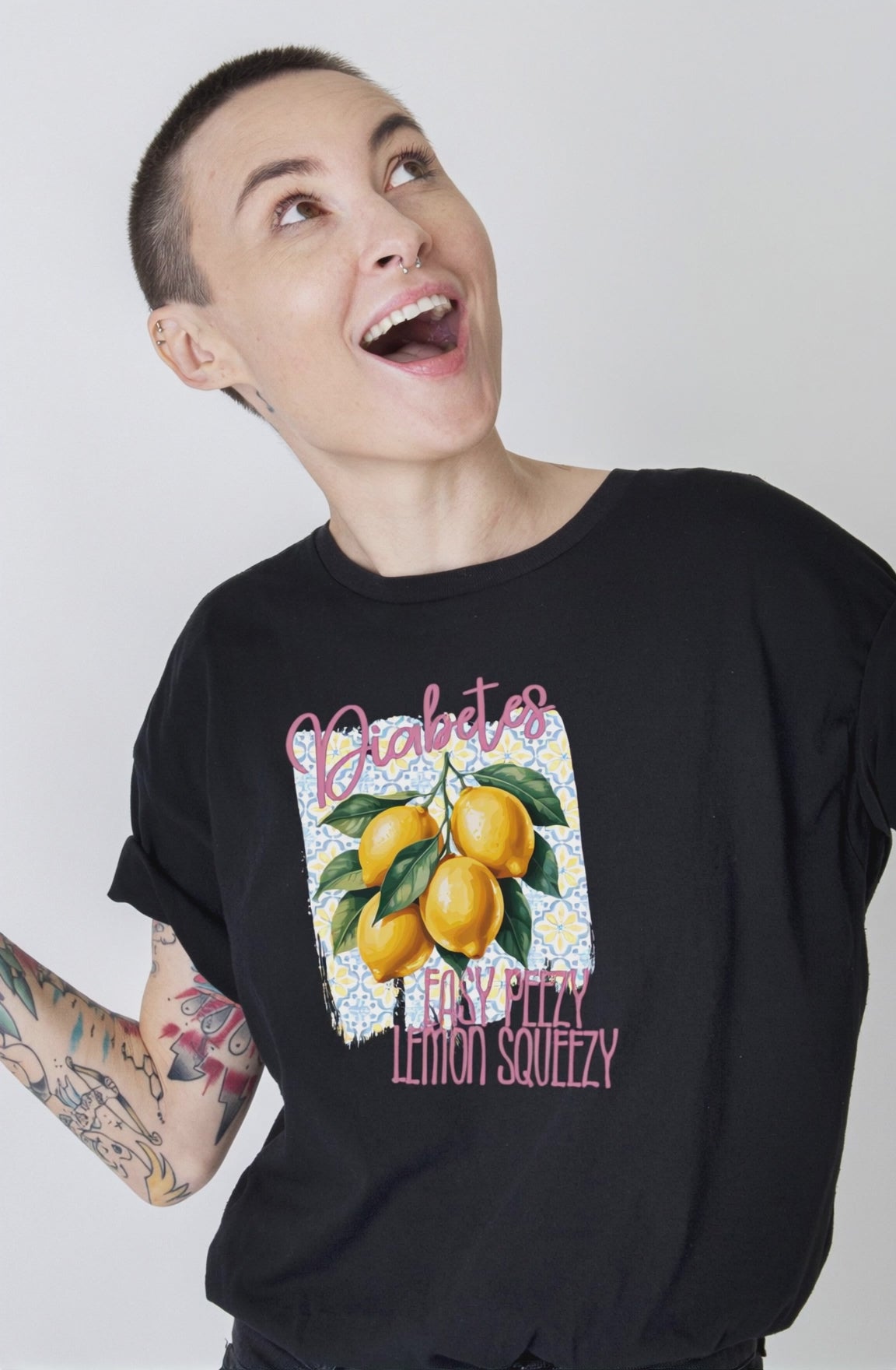 Diabetes - Easy peezy lemon Squeezy - Unisex T-Shirt