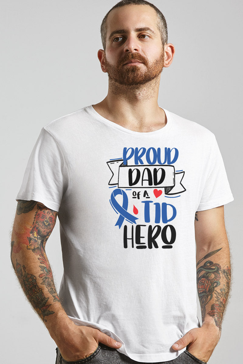 Proud Mum/Dad of a T1D Hero - Unisex T-Shirt