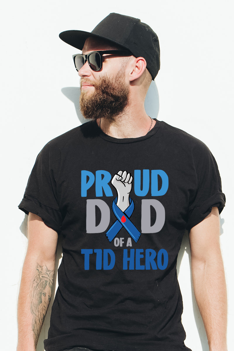 Proud Mum/Dad of a T1D Hero - Unisex T-Shirt