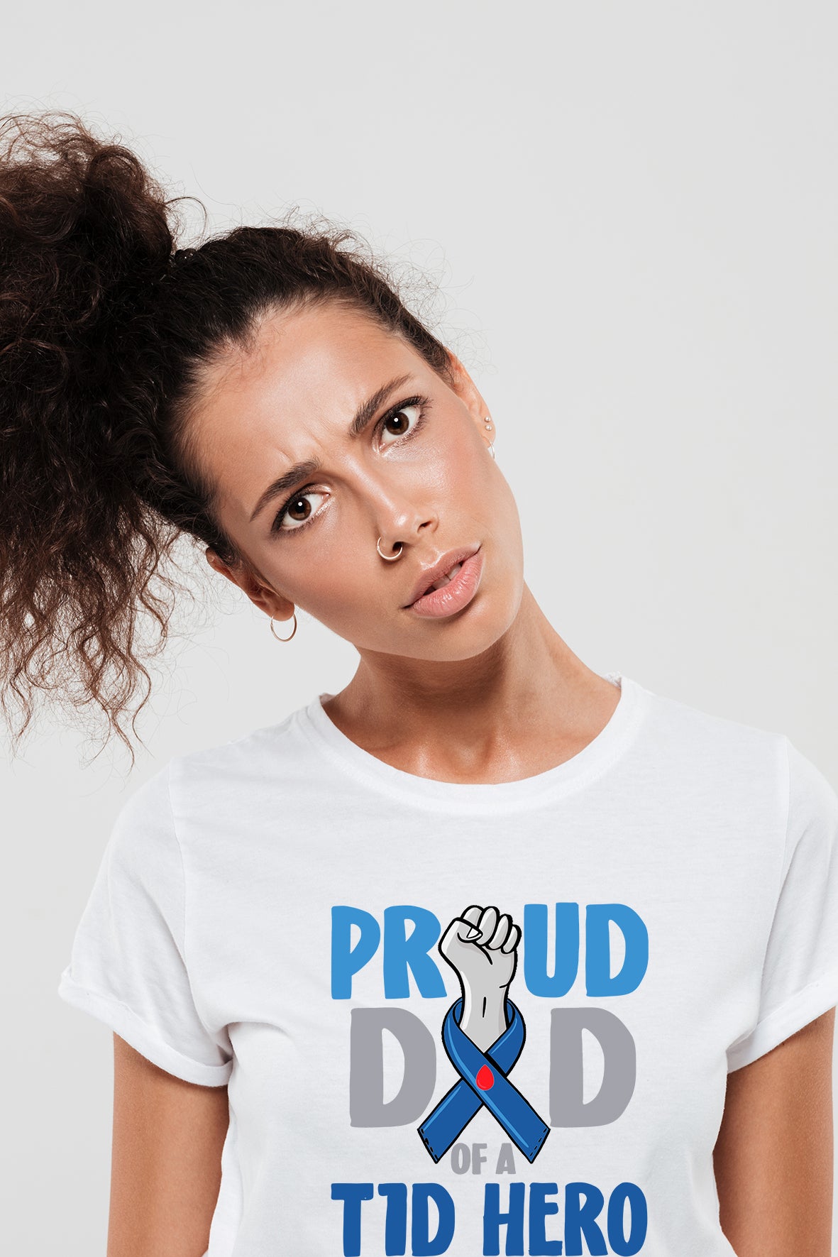 Proud Mum/Dad of a T1D Hero - Unisex T-Shirt