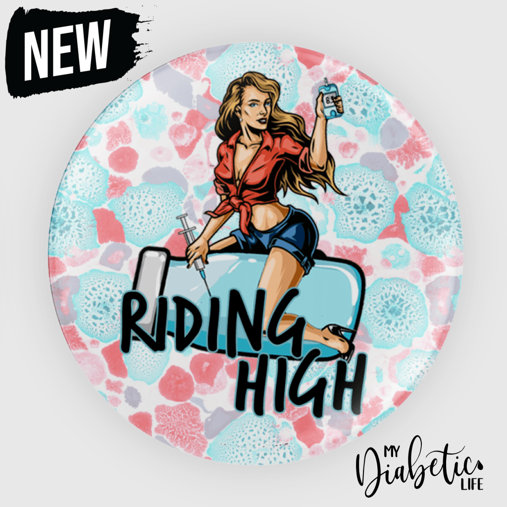 Riding High - 58Mm Badge Or Magnet Badge/Magnet