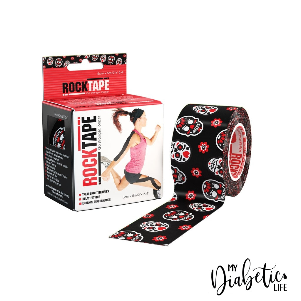 Rock Tape 5M Roll - Sugar Skulls