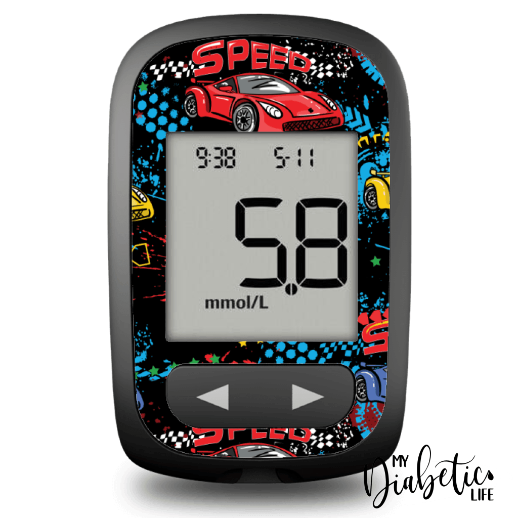 Speed Racer - Accu-Chek Guide Me Sticker