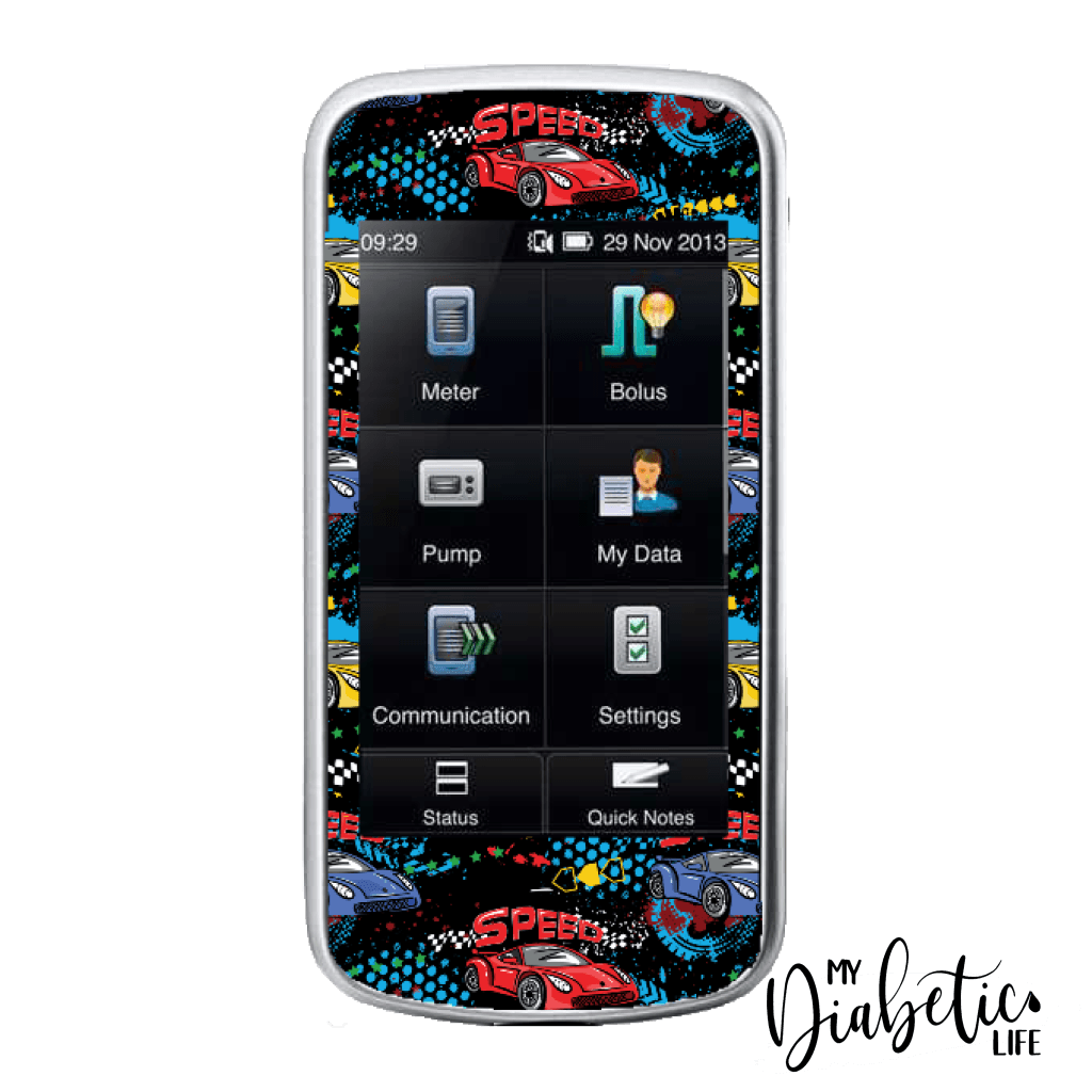 Speed Racer - Accu-Chek Insight & Remote Sticker Only Accu-Chek