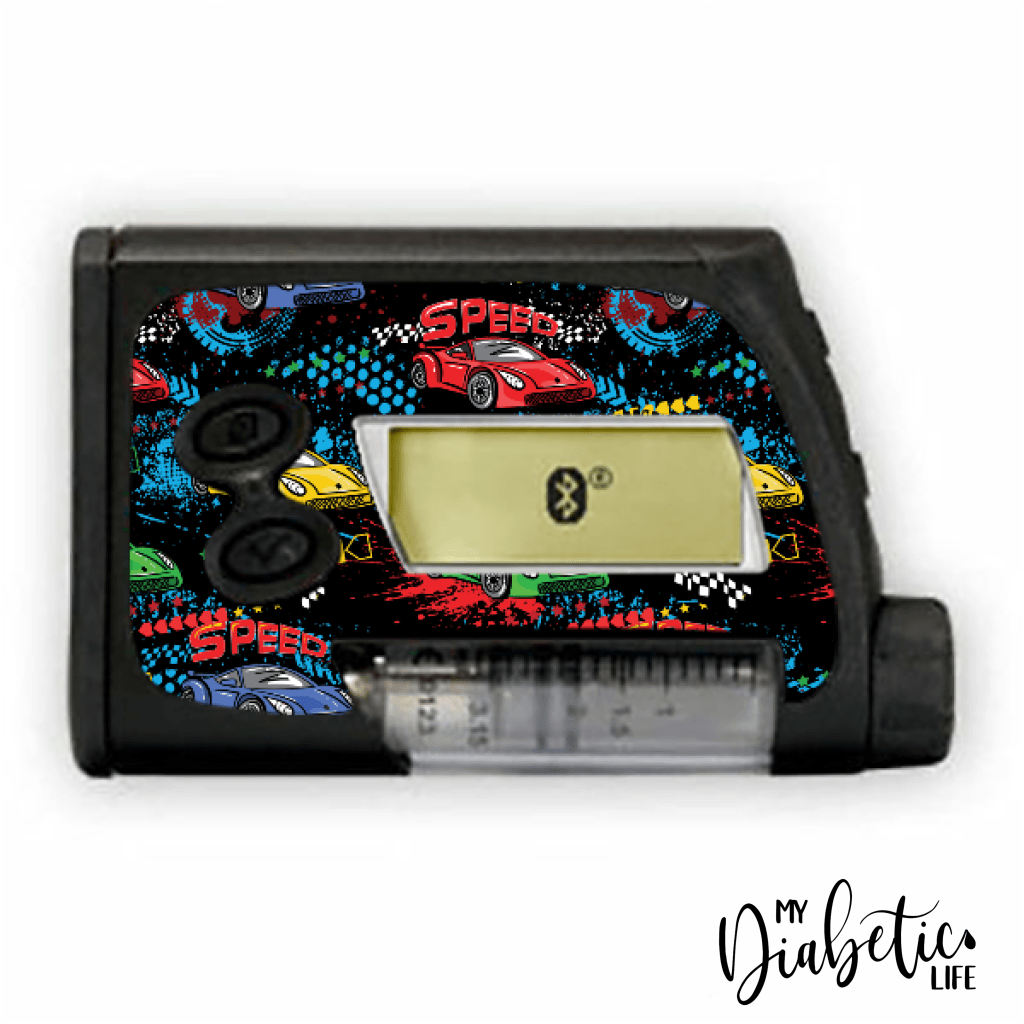 Speed Racer - Accu-Chek Spirit Combo Sticker Accu-Chek