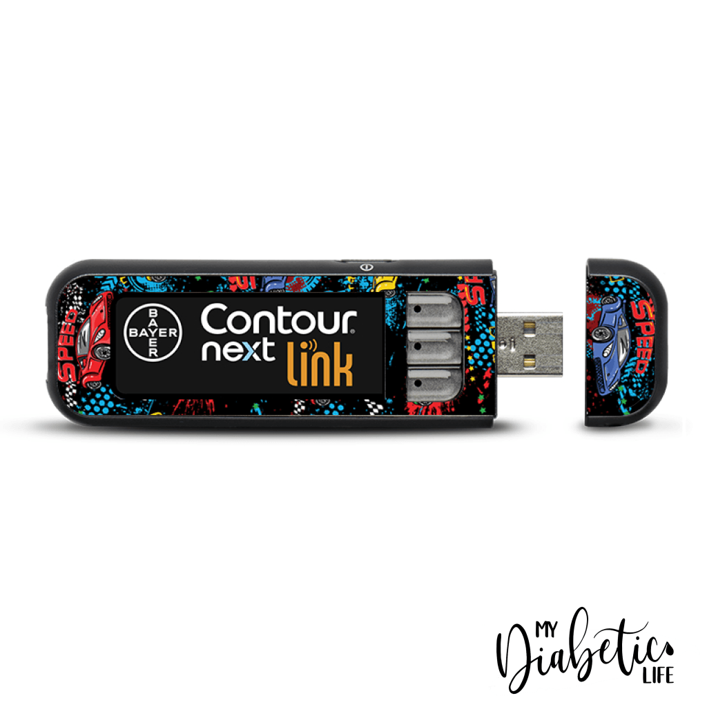 Speed Racer - Contour Next Link Usb Sticker