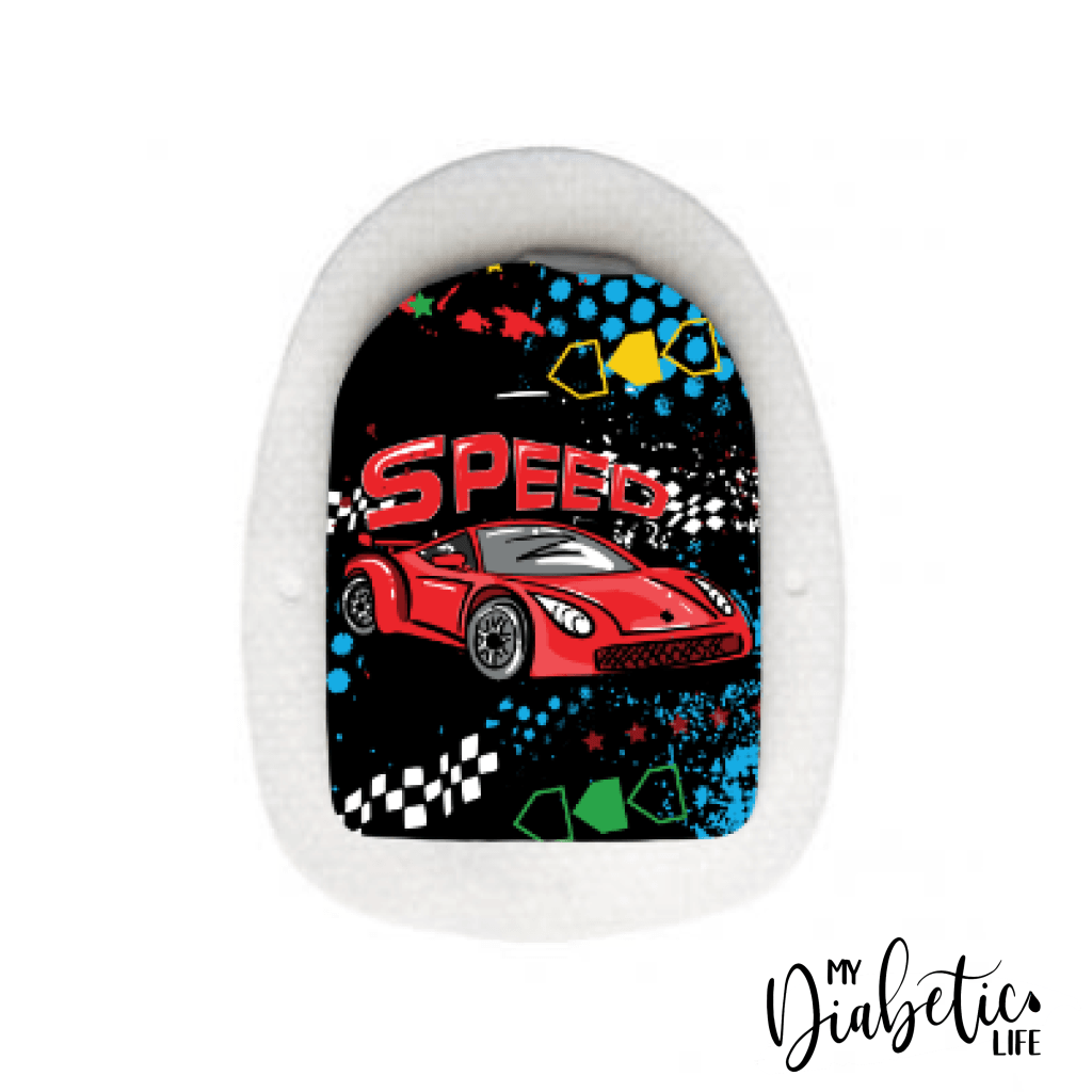 Speed Racer - Omnipod Pod Sticker