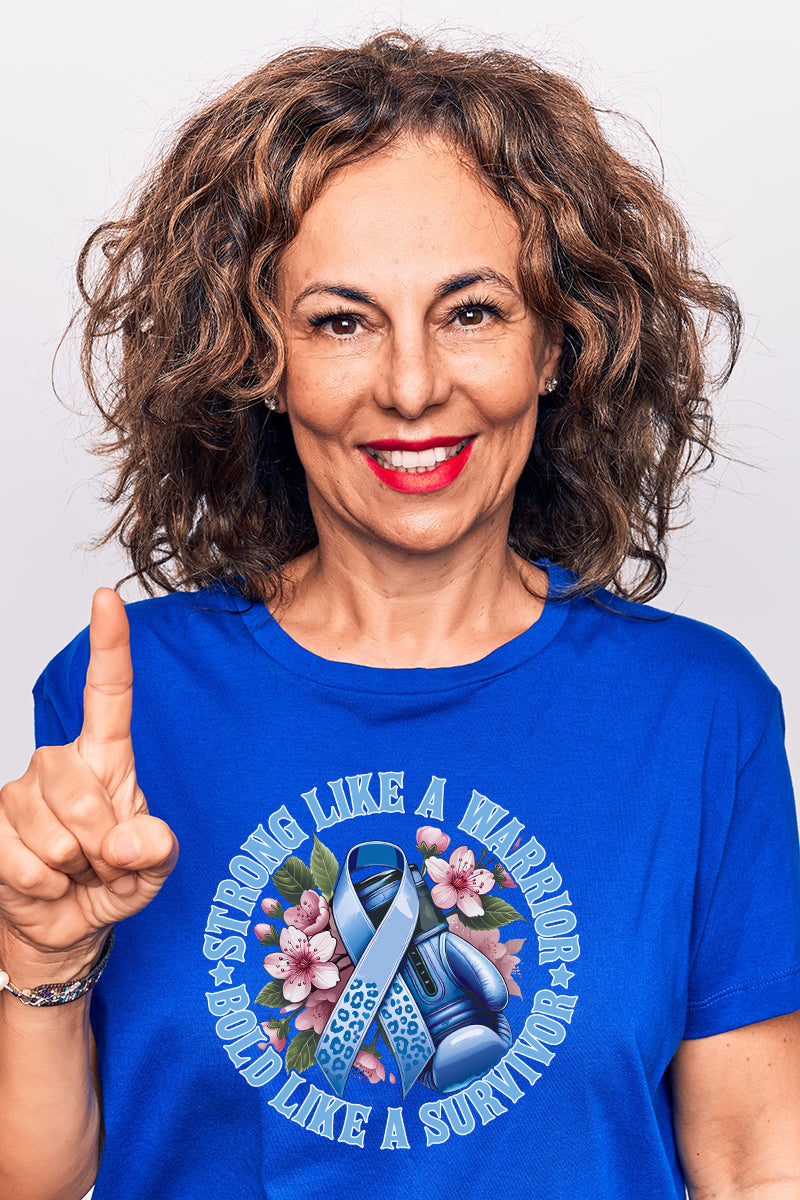 Strong like a Warrior, Bold Like a Survivor - Unisex T-Shirt