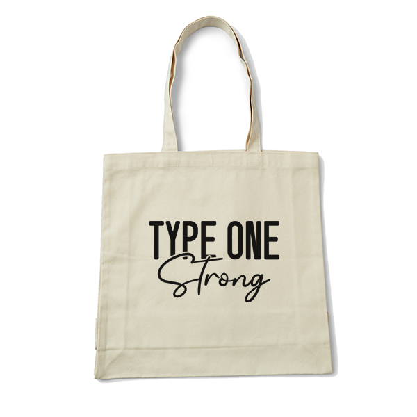 Type One Strong - Cotton Tote bag