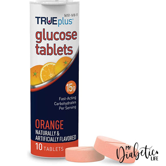 Glucose Tablets - Orange (10 Tabs)