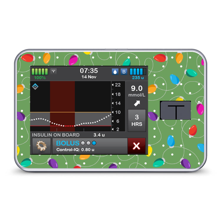 Bright Lights - Tandem T:slim X2 Pump Sticker