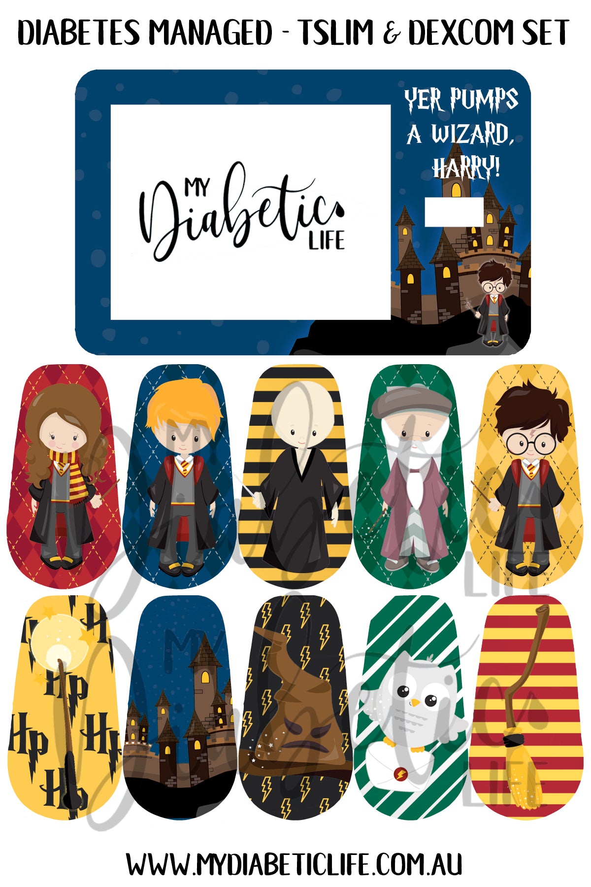 Diabetes Managed - Tandem tSlim pump  + (10) Dexcom set