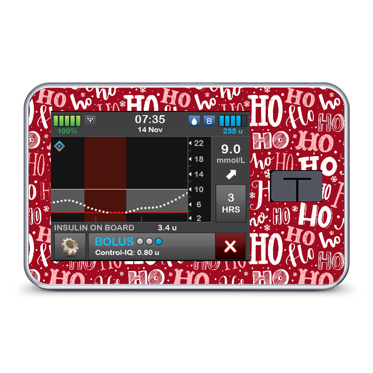 HoHoHo - Tandem T:slim X2 Pump Sticker