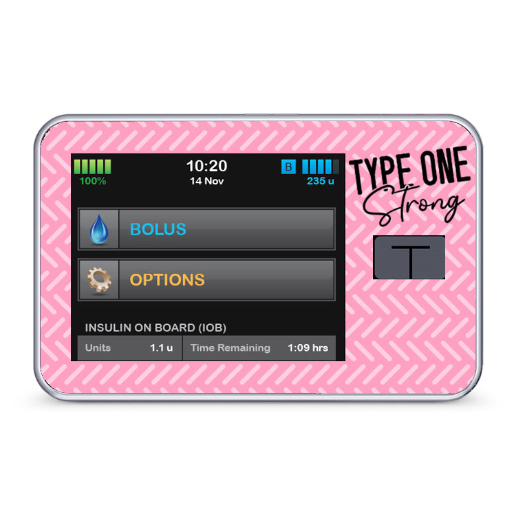 Type 1 Strong - Tandem T:slim X2 Pump Sticker