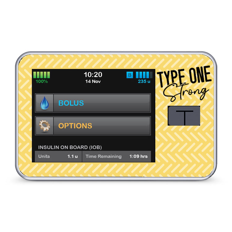 Type 1 Strong - Tandem T:slim X2 Pump Sticker