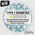 Type 1 Do Not Recommend - 58Mm Badge Or Magnet Badge/Magnet