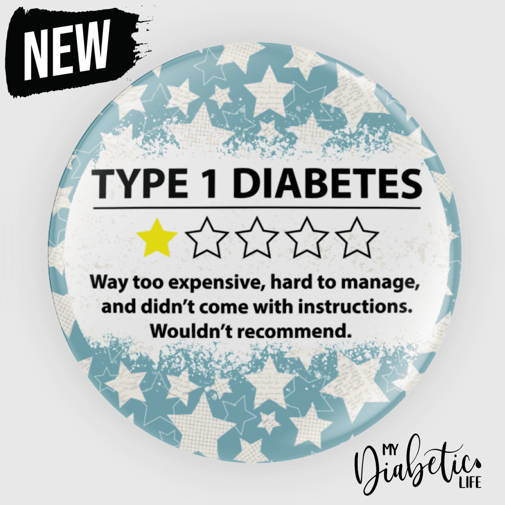 Type 1 Do Not Recommend - 58Mm Badge Or Magnet Badge/Magnet