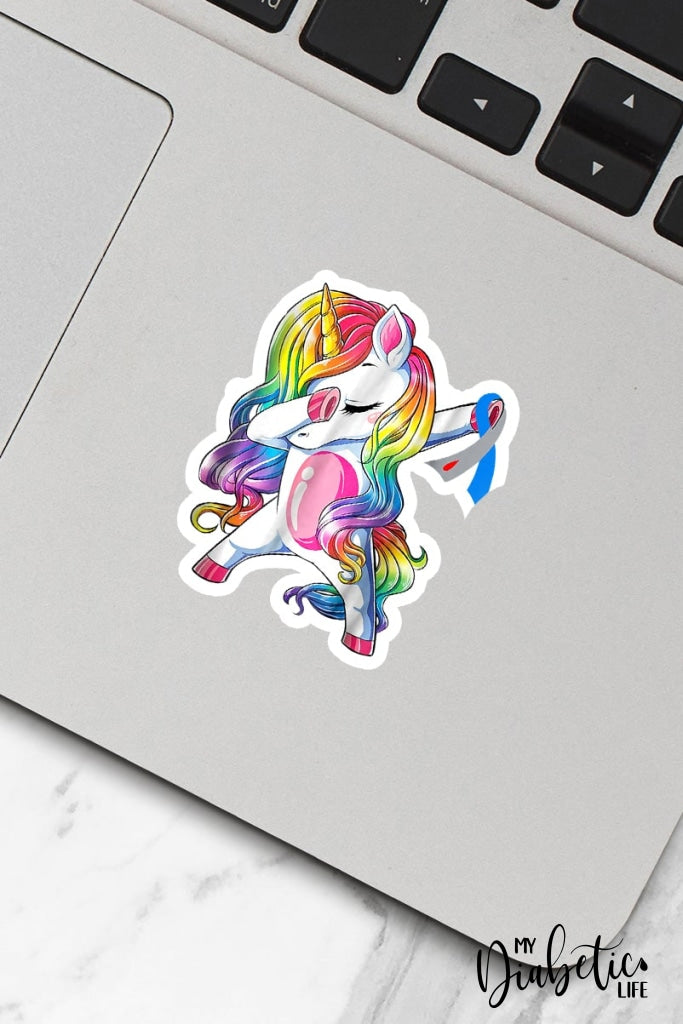 Unicorn Diabetes Awareness - Sticker Stickers