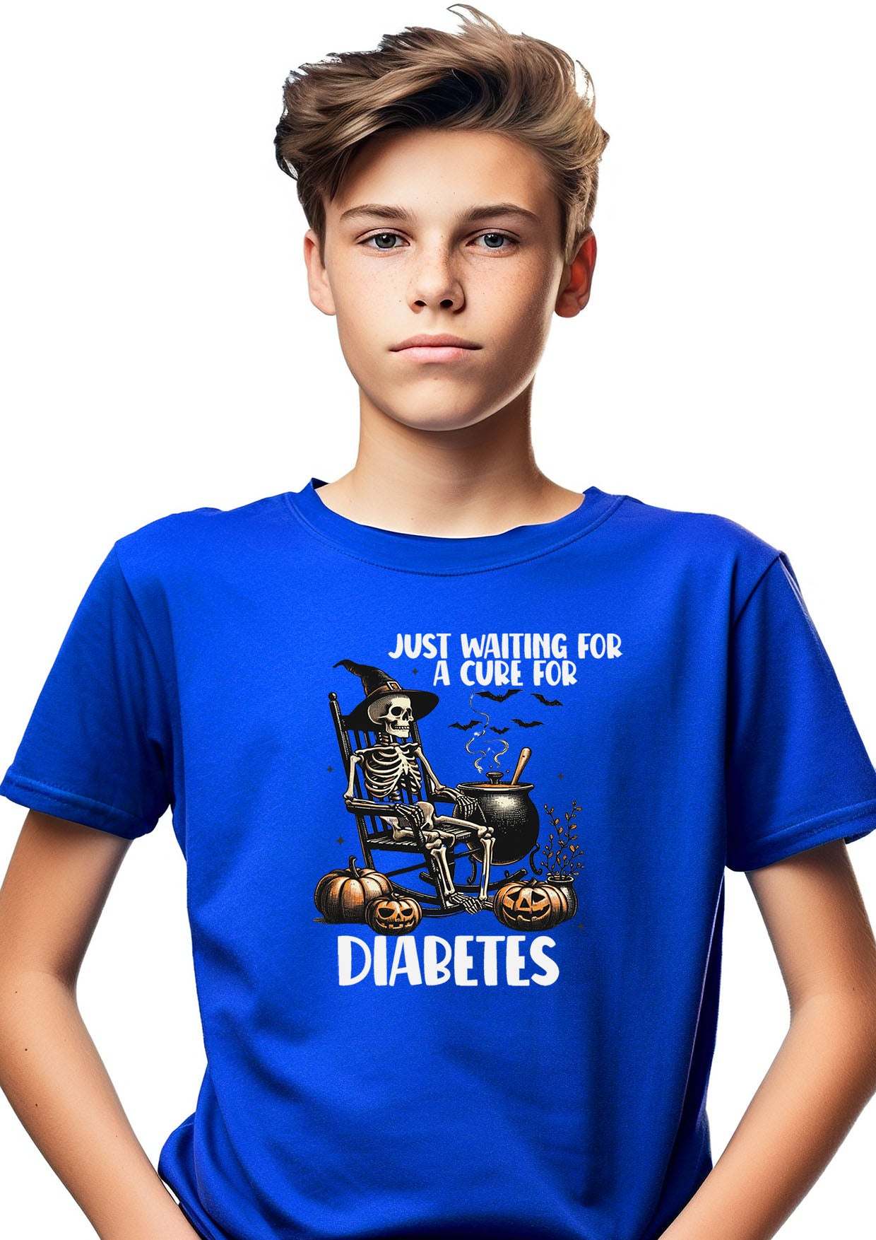 Just Waiting for a cure for Diabetes - Unisex T-Shirt