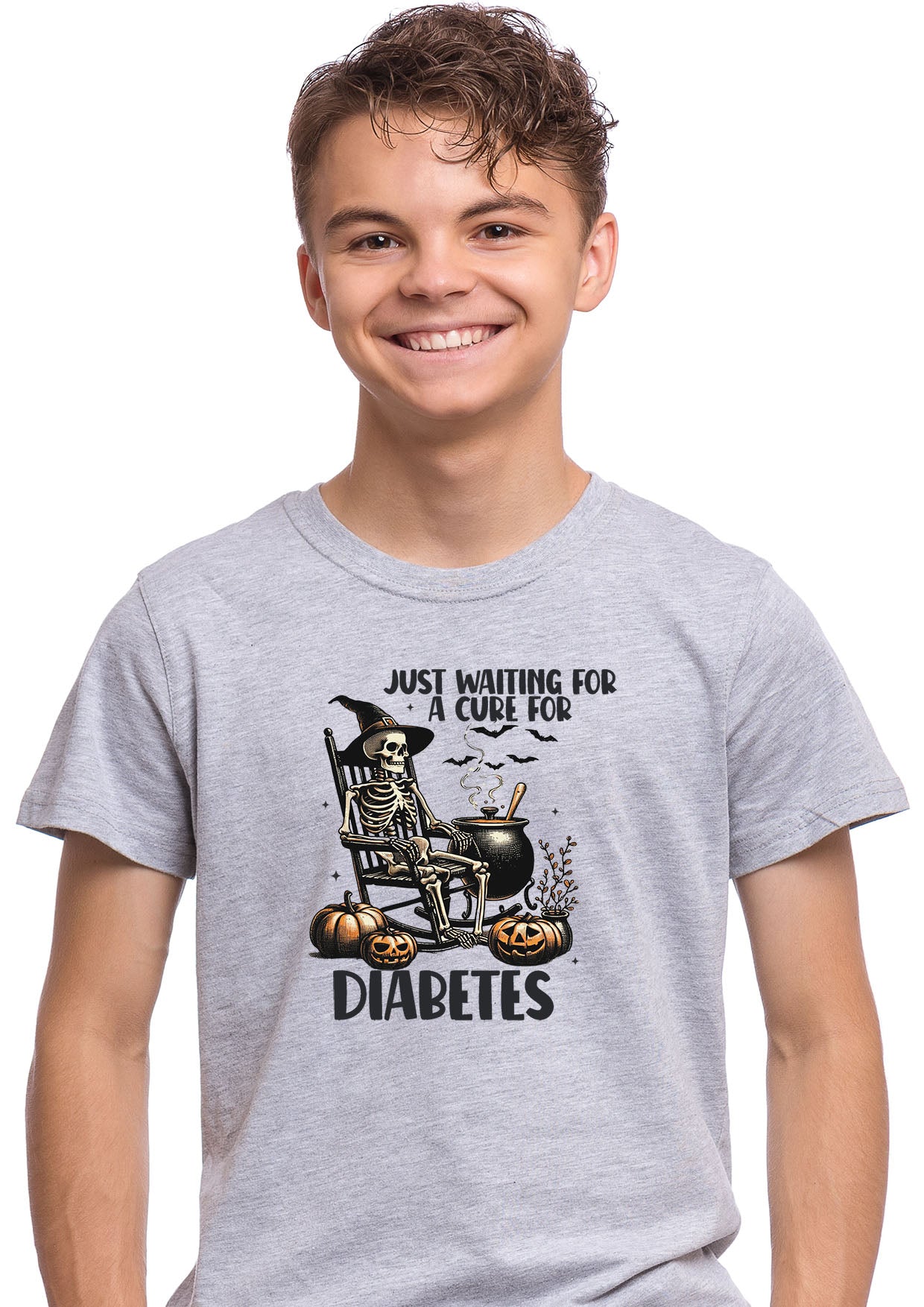 Just Waiting for a cure for Diabetes - Unisex T-Shirt
