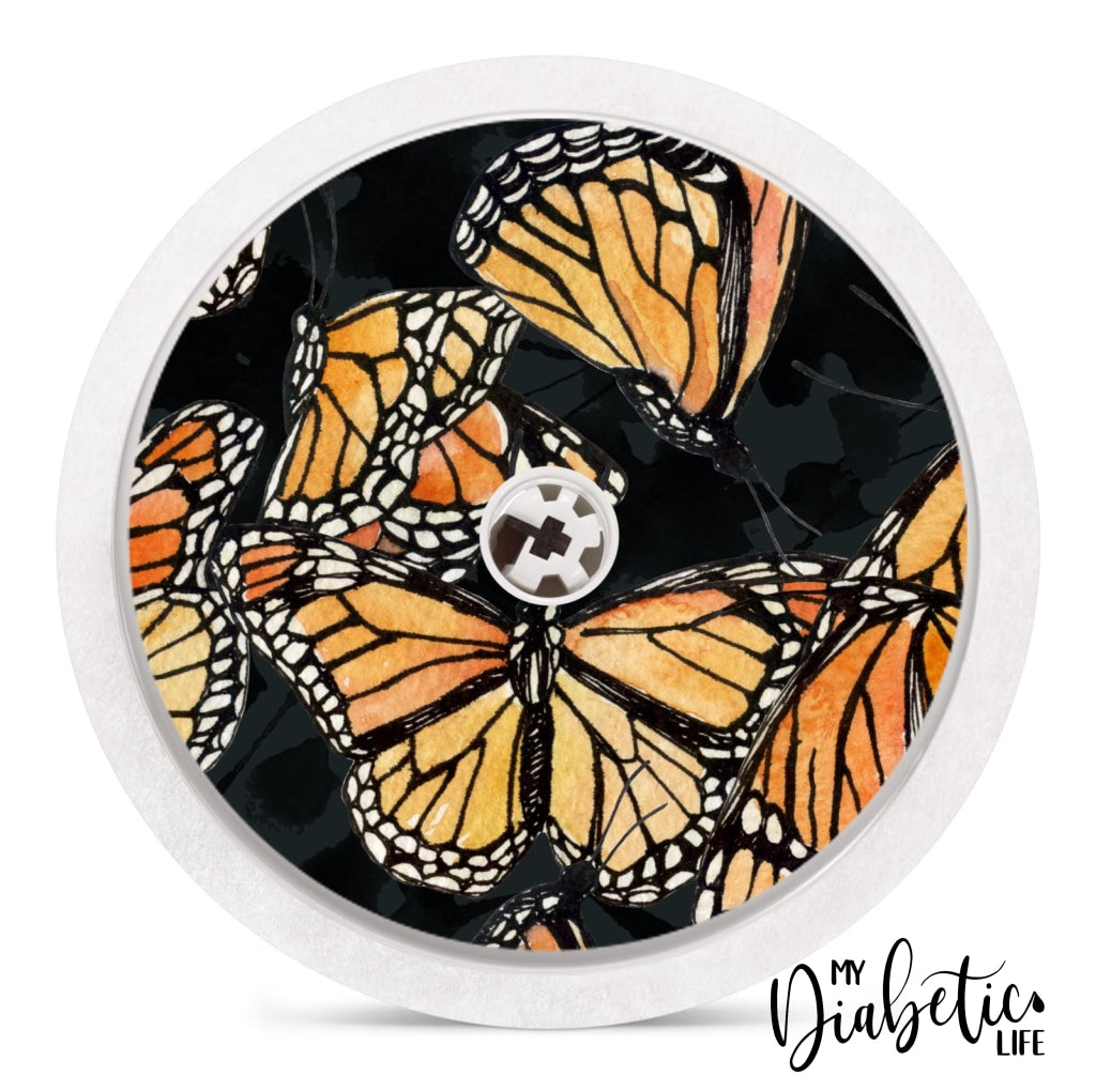 Wandering Monarch - Freestyle Libre Sensor Stickers