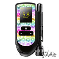 Watercolour Chevrons - Accu-Chek Mobile Sticker