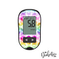 Watercolour Chevrons - Accu-Chek Performa Sticker