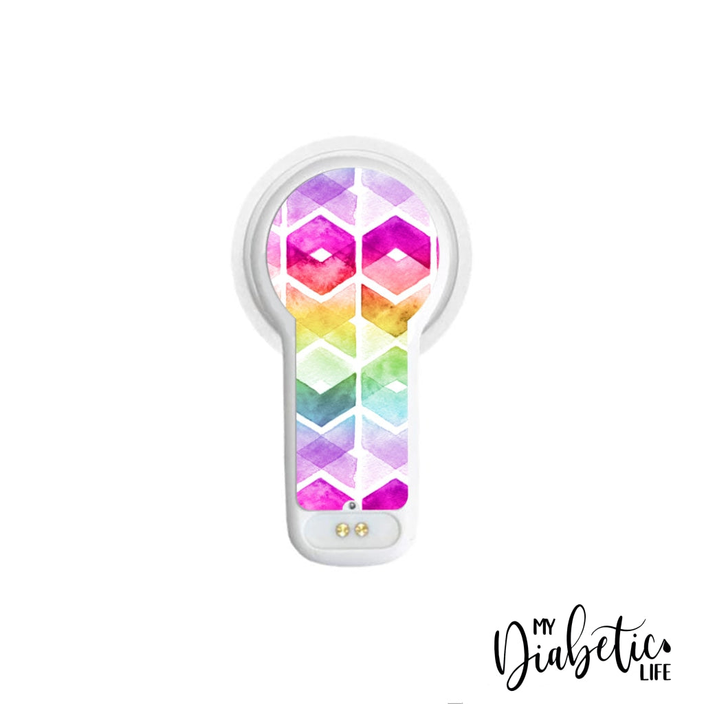 Watercolour Chevrons - Maio 2 Sticker