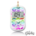 Watercolour Chevrons - Onetouch Verio Flex Sticker One Touch