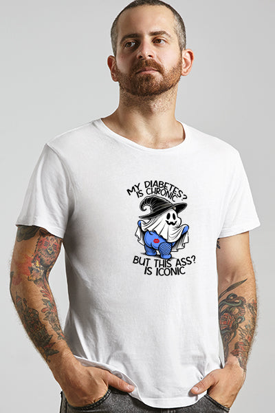 My Diabetes is Chronic, but this ass is iconic - Unisex T-Shirt