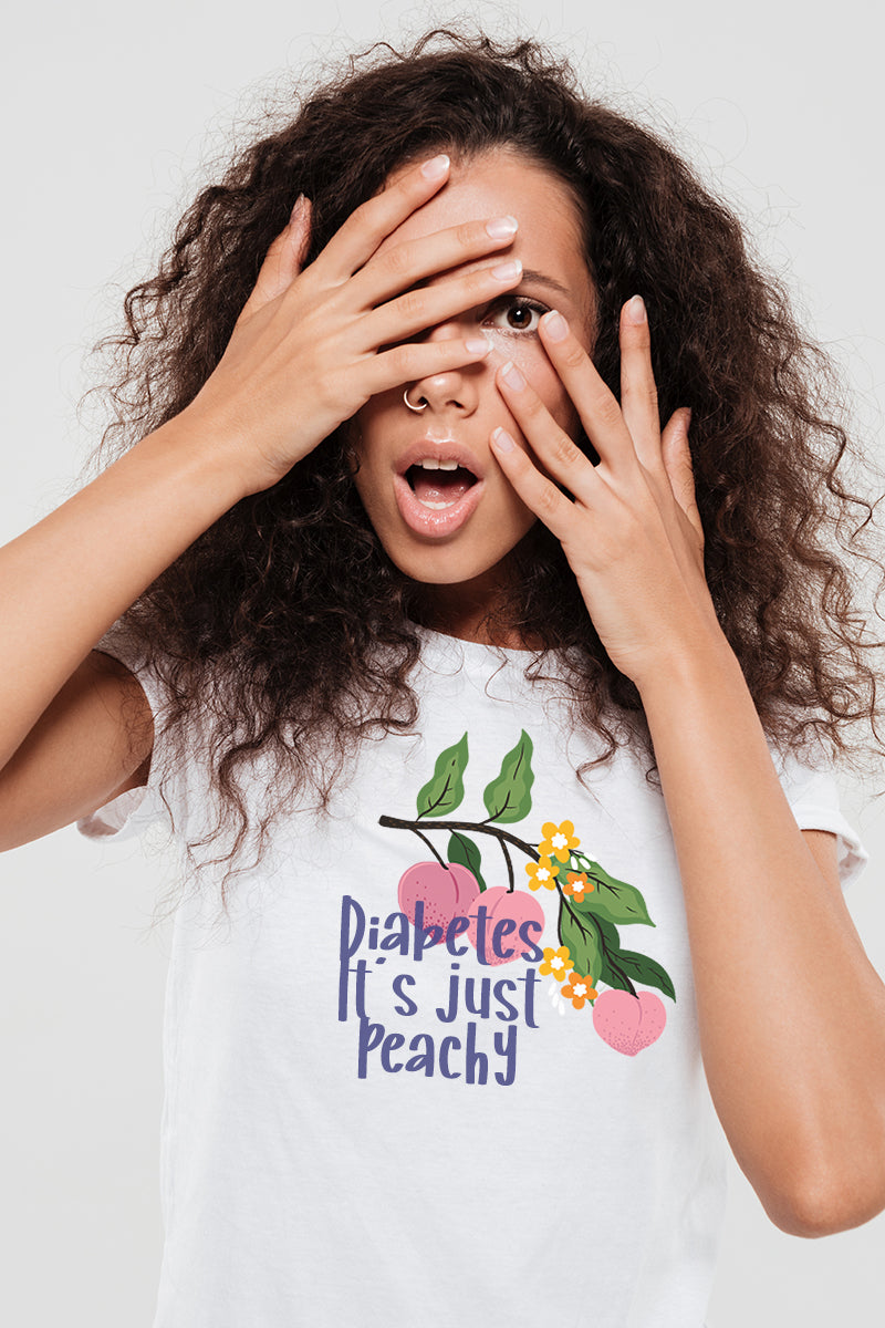 Diabetes, It's just Peachy - Unisex T-Shirt