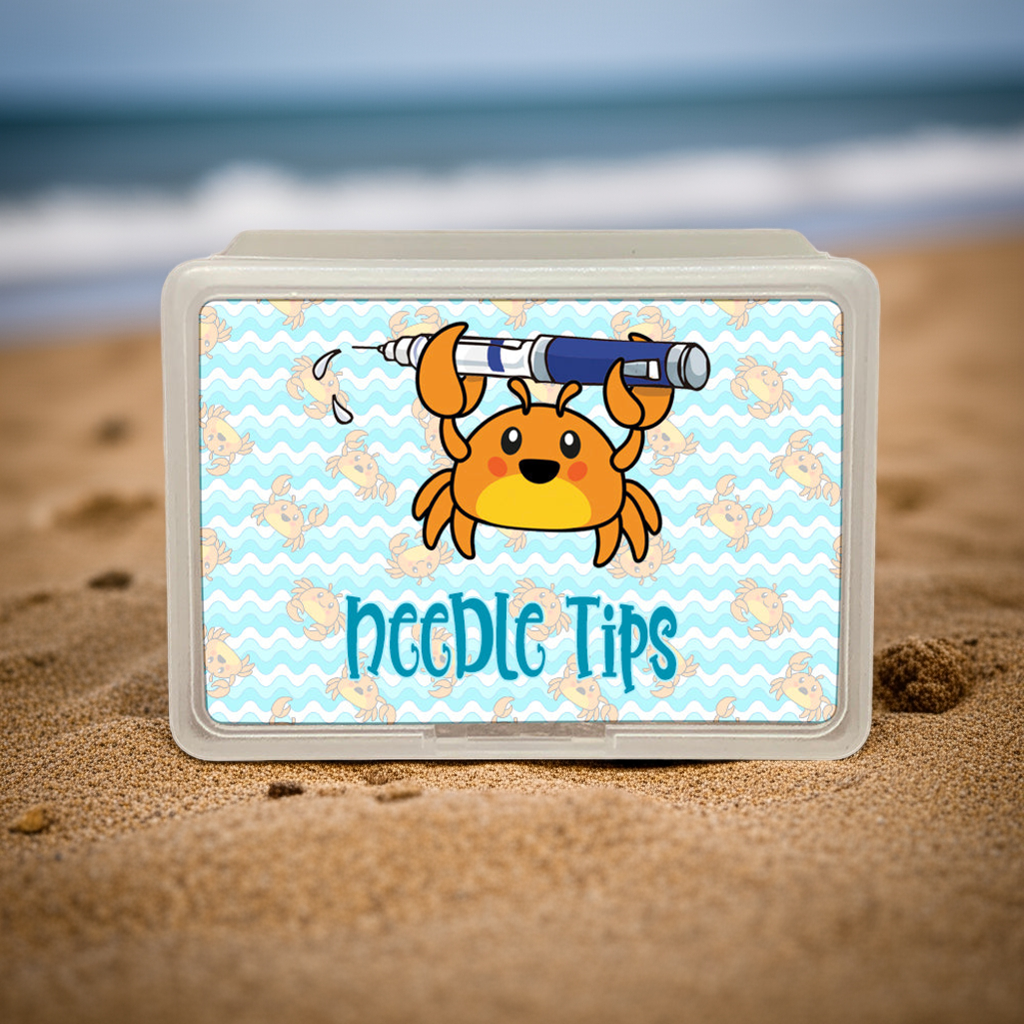 Powered by Sun, Surf & Insulin - Im a crab - Hypo Treat Box