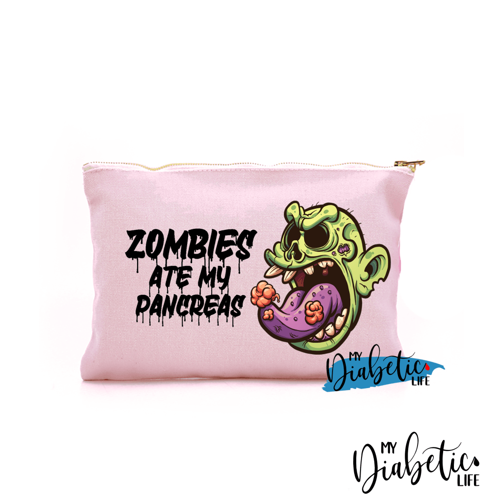 Zombies ate my pancreas - Insulin test kit bag, diabetes accessories, storage bag for medication - MyDiabeticLife