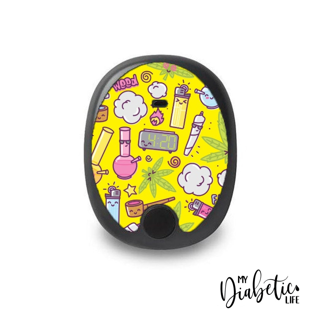 420 & Zzz - Eversense Cgm Sticker