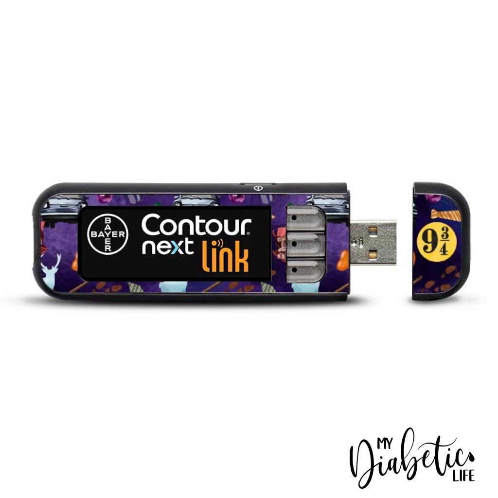 9 And 3 Quarters - Contour Next Link Usb Sticker