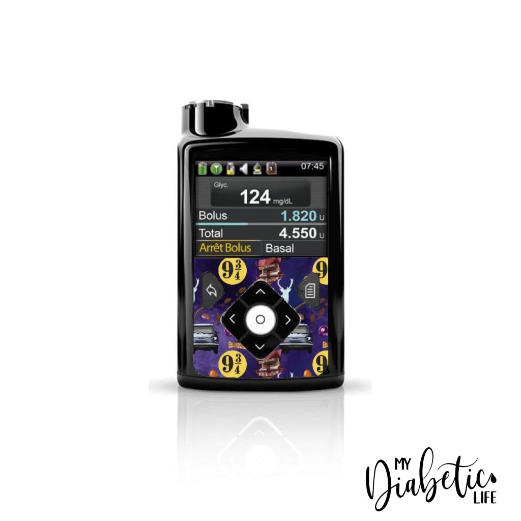 9 And 3 Quarters - Medtronic Pump (630/640/670/770) Sticker Front Mini 630/640/670