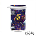 9 And 3 Quarters - Test Strip Canister Sticker Fits Contour Next Freestyle Lite Glucokey Rightest
