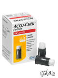 Accu-Chek Fastclic Lancets - 24 Pack Accuchek Fast-Clix