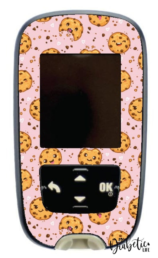 All For The Cookies - Accu-Chek Guide Peel Skin And Decal Glucose Meter Sticker