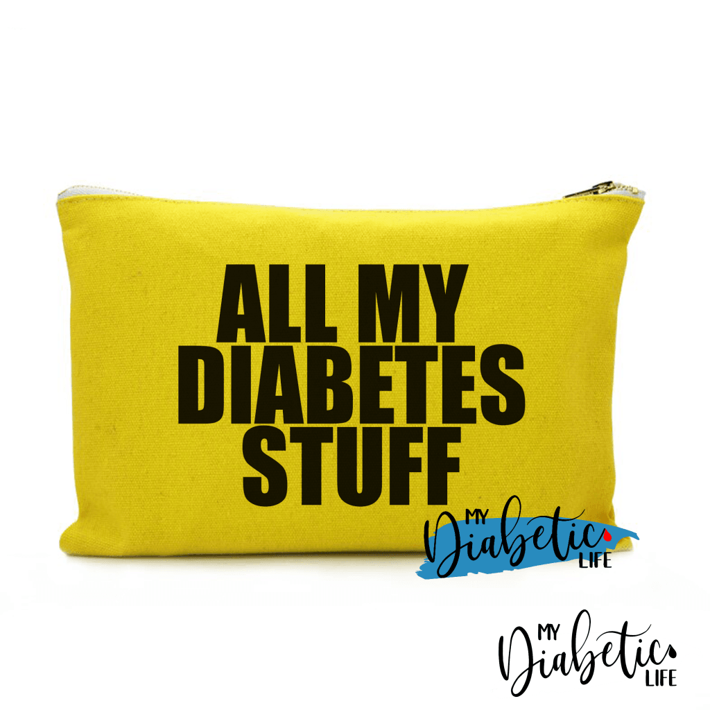 All My Diabetes Stuff - Carry Bag Diabetic Accessories Storage For Medication Storage Bags