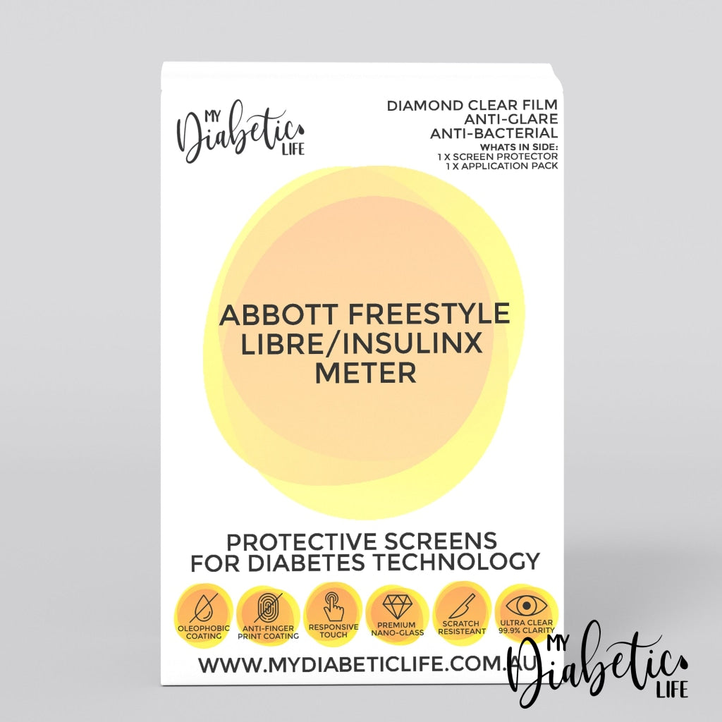 Anti Glare & Bacterial Screen Protector For Freestyle Libre Meter Protectors